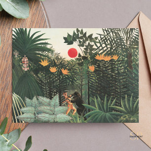Henri Rousseau Tropical Ligcape Vykort