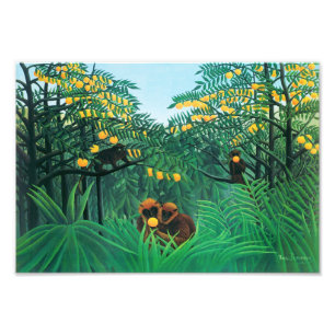 Henri Rousseau Tropikernorna Skriv ut Fototryck