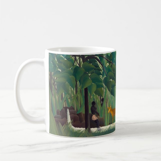 Henri Rousseau - vattenfallet Kaffemugg (Vänster)