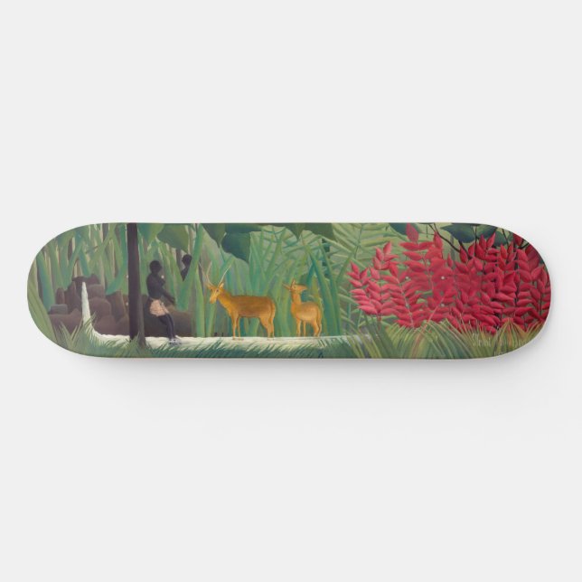 Henri Rousseau - vattenfallet Mini Skateboard Bräda 18,5 Cm (Horz)
