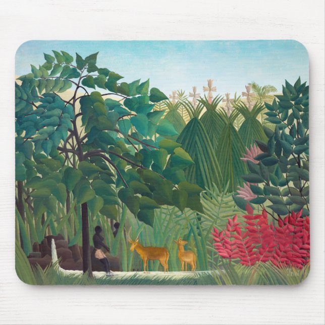 Henri Rousseau - vattenfallet Musmatta (Framsidan)