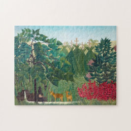 Henri Rousseau - vattenfallet Pussel