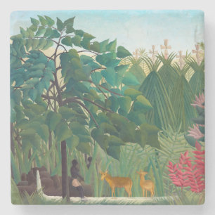 Henri Rousseau - vattenfallet Stenunderlägg