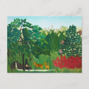 Henri Rousseau vykort för vattenfall