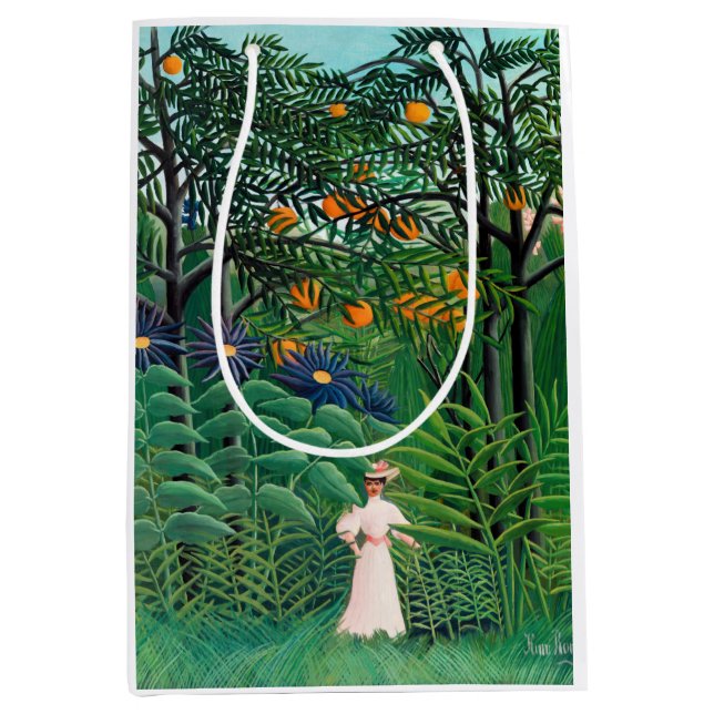 Henri Rousseau - Woman Walking in an Exotic Forest (Framsidan)