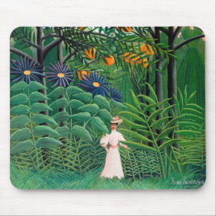 Henri Rousseau - Woman Walking in an Exotic Forest Musmatta