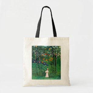 Henri Rousseau - Woman Walking in an Exotic Forest Tygkasse