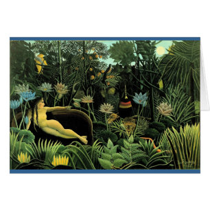 Henri Rousseau's Dream (1910) Hälsningskort