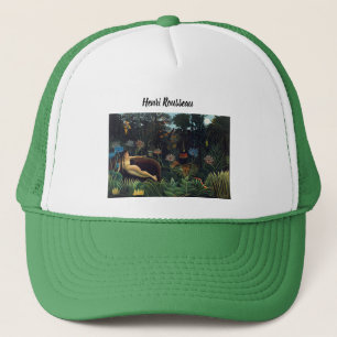 Henri Rousseau's Dream Grönt Truckerkeps