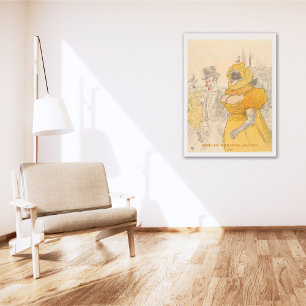 Henri Toulouse-Lautrec, maskerad Boll, konst Poster