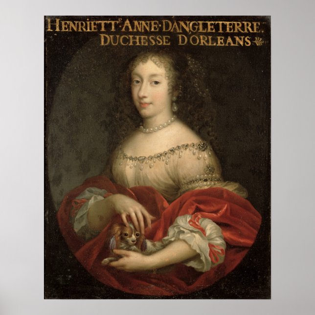 Henrietta Anne Duchess of Orleans Poster (Framsidan)