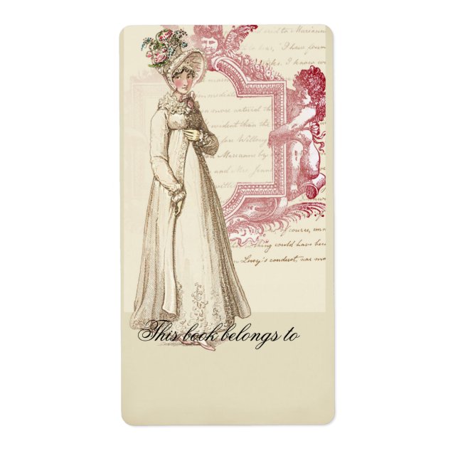 Henrietta Bookplate Fraktsedel (Framsidan)