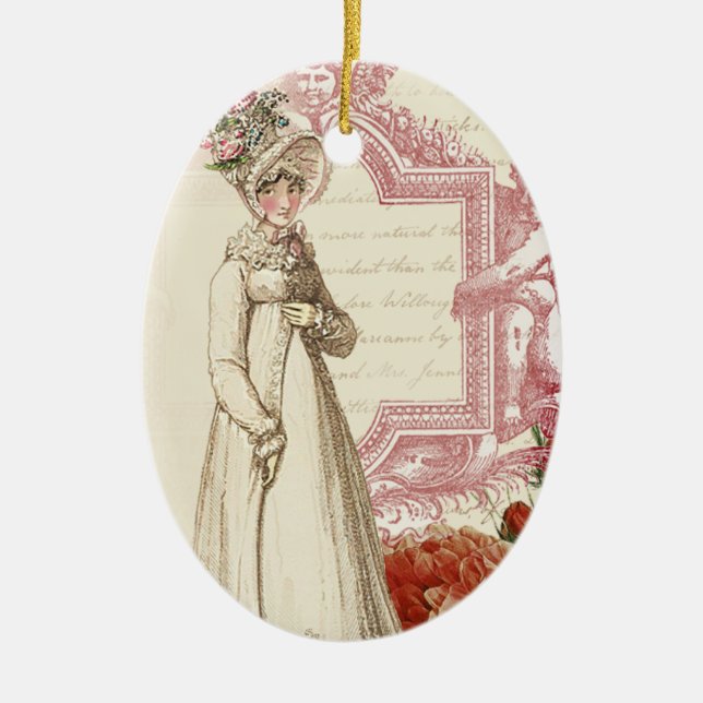 Henrietta Julgransprydnad Keramik (Framsidan)