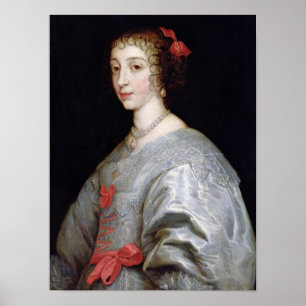 Henrietta-Maria av frankriken Poster