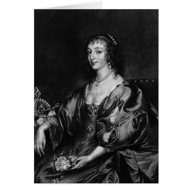 Henrietta Maria Hälsningskort (Framsidan)