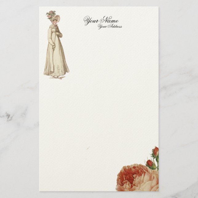 Henrietta personifierade brevpapper (Framsida)