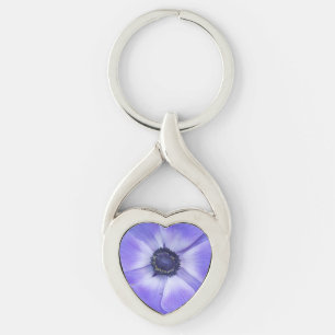 Henrietta Twisted Heart Silverfärgad Nyckelring