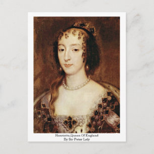 Henriette,Englands drottning av Herr Peter Lely Vykort