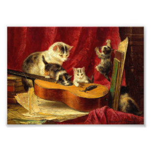 Henriëtte Ronner-Knip Skapar Music Fototryck