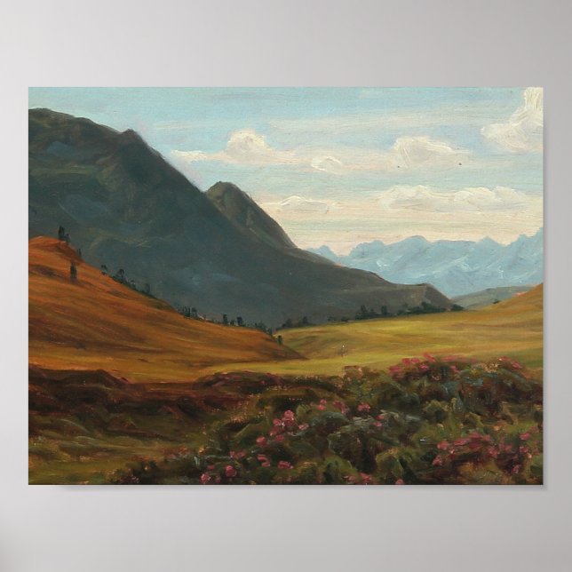 Henrik Gamst Jespersen - View of the Alpernas Poster (Framsidan)