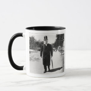 Henrik Ibsen (1828-1906) i Oslo, 1896 (b-/wfotoet) Mugg