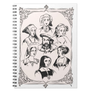 Henrik VIII och fruar Anteckningsbok