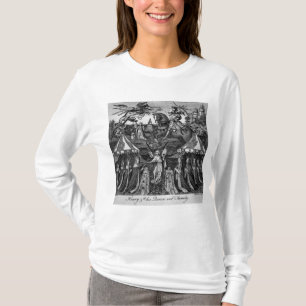 Henry 5th, hans drottning och familj t shirt