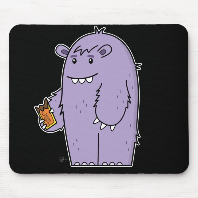 Henry älskar choklad - Mousepad Musmatta (Framsidan)
