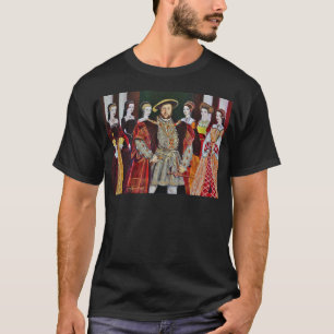 Henry åttondelen och hans sex fruar t-shirt