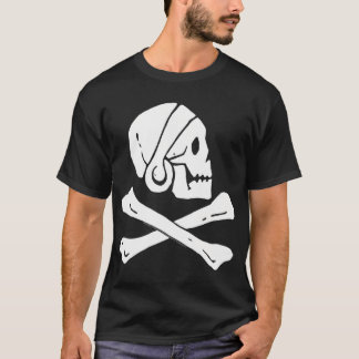 Henry Avery Pirat Flagga T Shirt