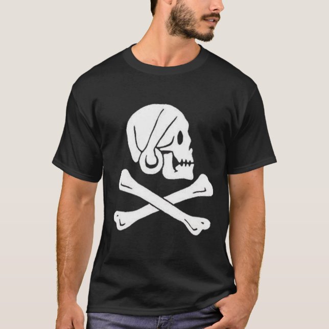 Henry Averys Jolly Roger T-shirt (Framsida)
