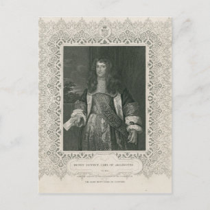 Henry Bennet, 1:a Earl of Arlington Vykort