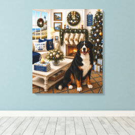 Henry, Bernies bergshund Canvastryck