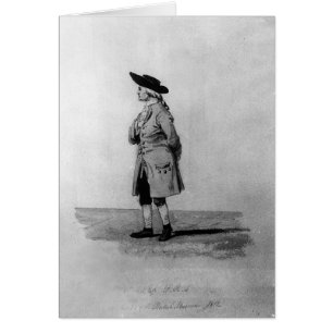 Henry Cavendish, F.R.S., 19th C. Hälsningskort
