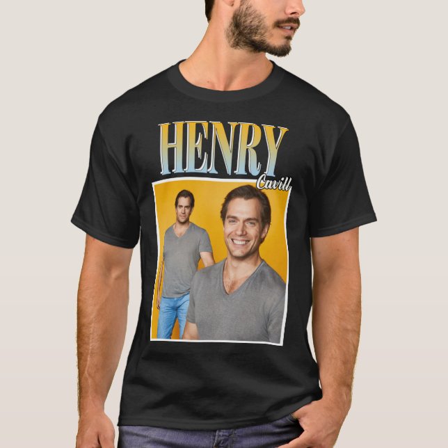 Henry Cavill T-Shirt Classic T-Shirt (Framsida)
