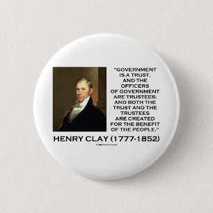 Henry Clay Govt förtroende Officers är Knapp