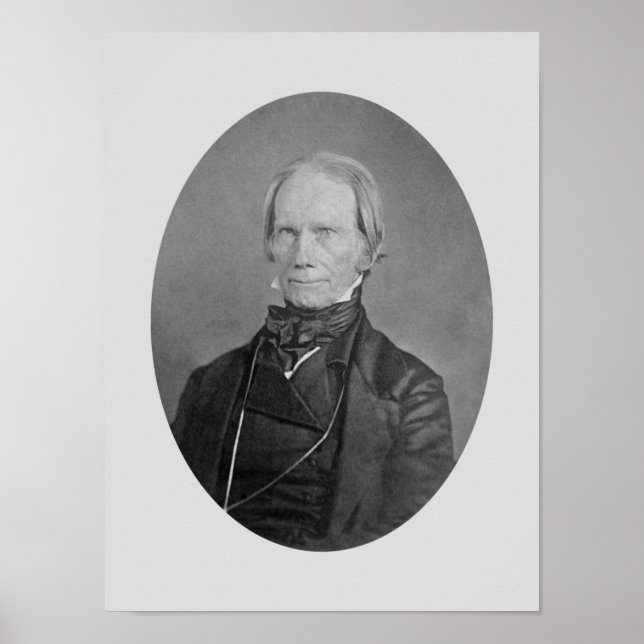 Henry Clay Photo Porträtt Poster (Framsidan)