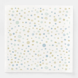 Henry Confetti Watercolor Prickar Pappersservett