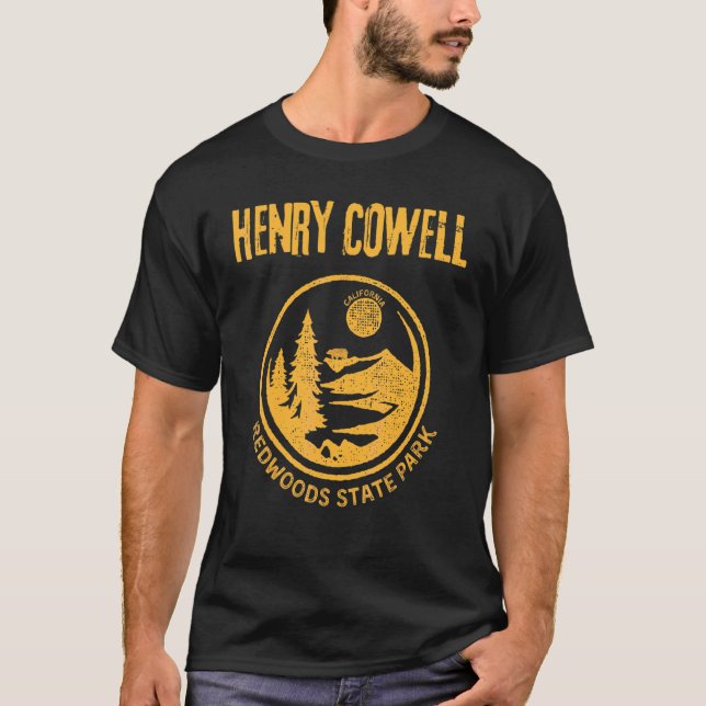Henry Cowell Redwood State Park T Shirt (Framsida)