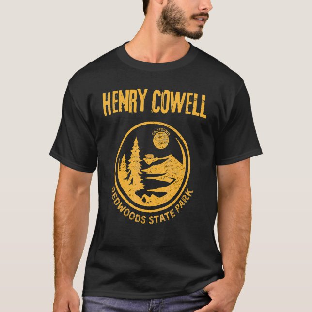 Henry Cowell Redwoods State Park T Shirt (Framsida)