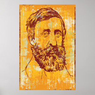 Henry David Thoreau affisch