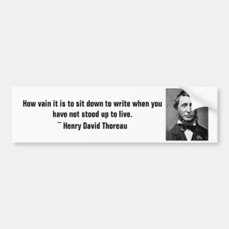 Henry David Thoreau bildekal