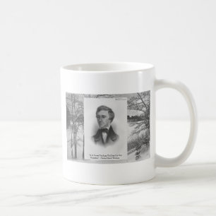 Henry David Thoreau-citat Kaffemugg