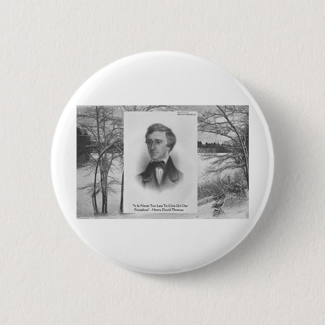 Henry David Thoreau-citat Knapp (Framsida)
