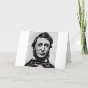 Henry David Thoreau-citat Kort