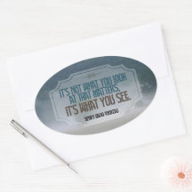 Henry David Thoreau Inspirational Quote "See"