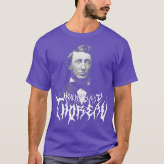 Henry David Thoreau Metall T Shirt