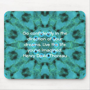 Henry David Thoreau Motivational Dream Quotation Musmatta