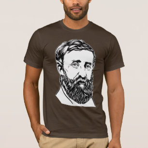 Henry David Thoreau porträtt T Shirt