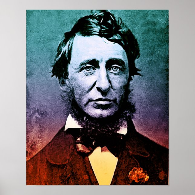 Henry David Thoreau Poster (Framsidan)